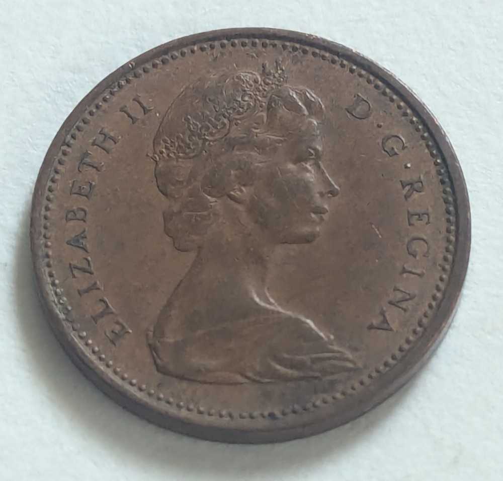 Canada, 1965, One Cent