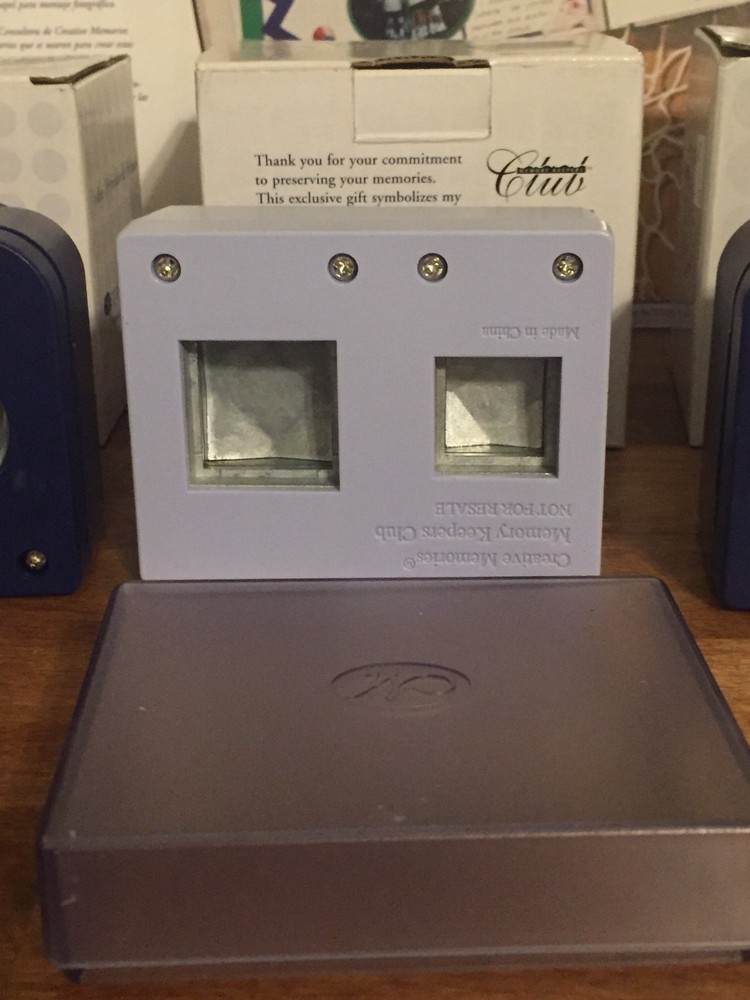 Creative Memories Tools Square Makers Circle Makers Oval Patterns Scrapbooking