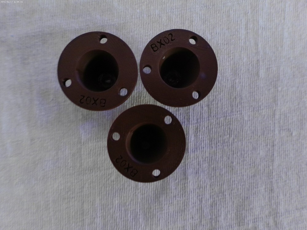 Steampunk Beehive Insulators (3 pcs)