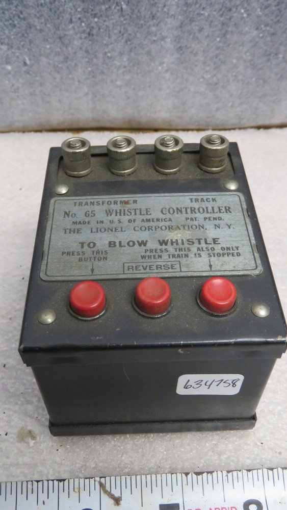PREWAR O LIONEL 65 WHISTLE CONTROLLER  634758
