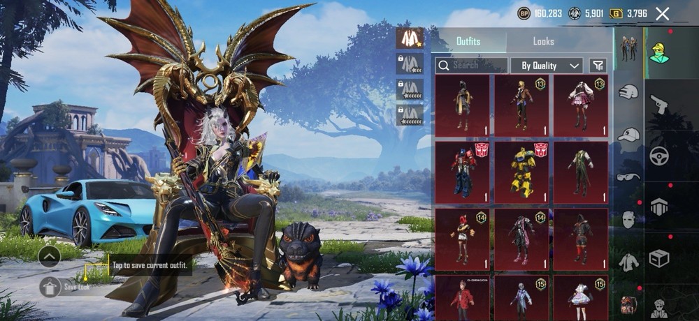 PUBG Mobile X-Suit, Glider, Vehicle, Weapon, Set, Level, Special Effect Bundle