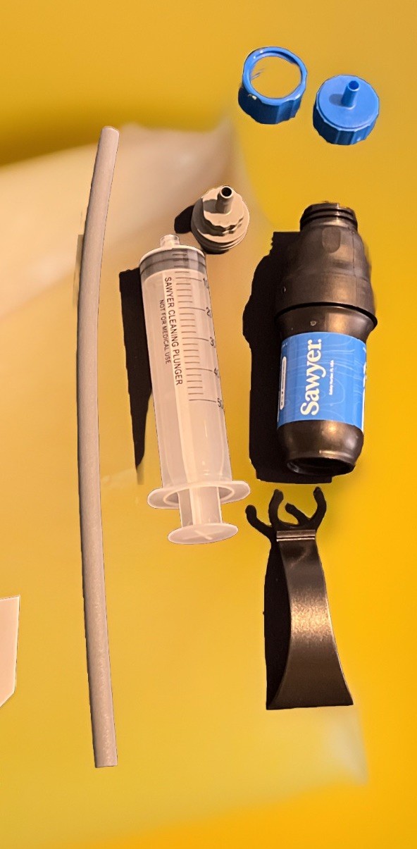 Sawyer 2 Gallon Gravity Feed Water Purification System Outdoor Hiking