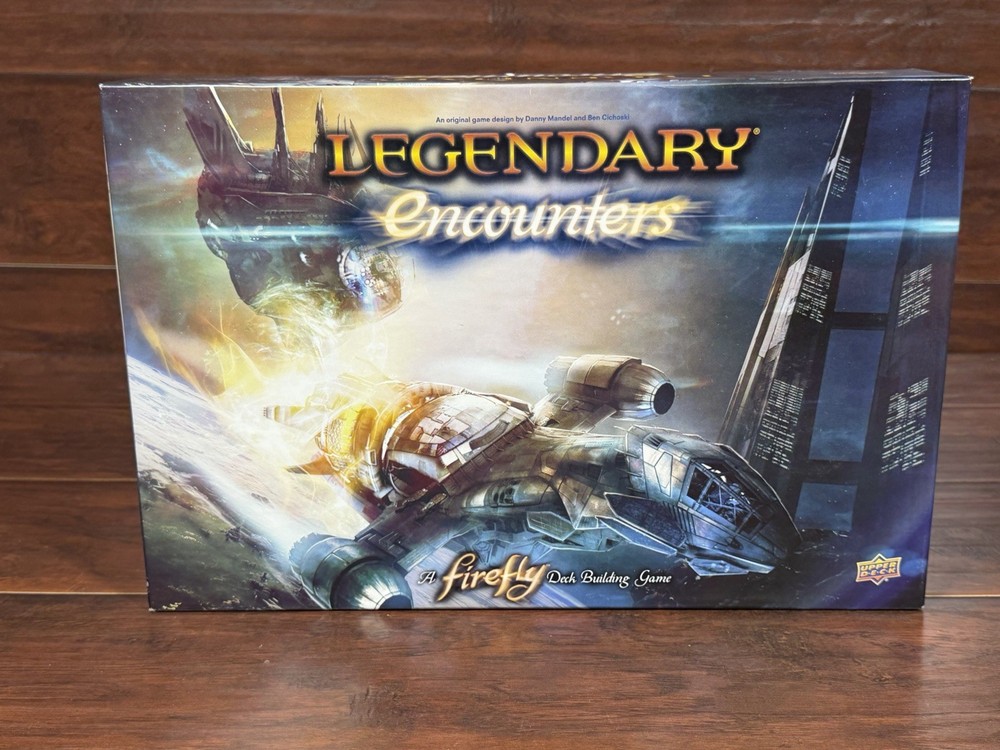 Legendary Encounters a Firefly Deck Building Game By Upper Deck Complete Used