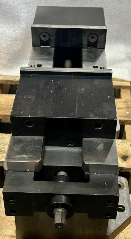 Jergens 6" Bock Brand Interlocking Vise with Soft Jaws