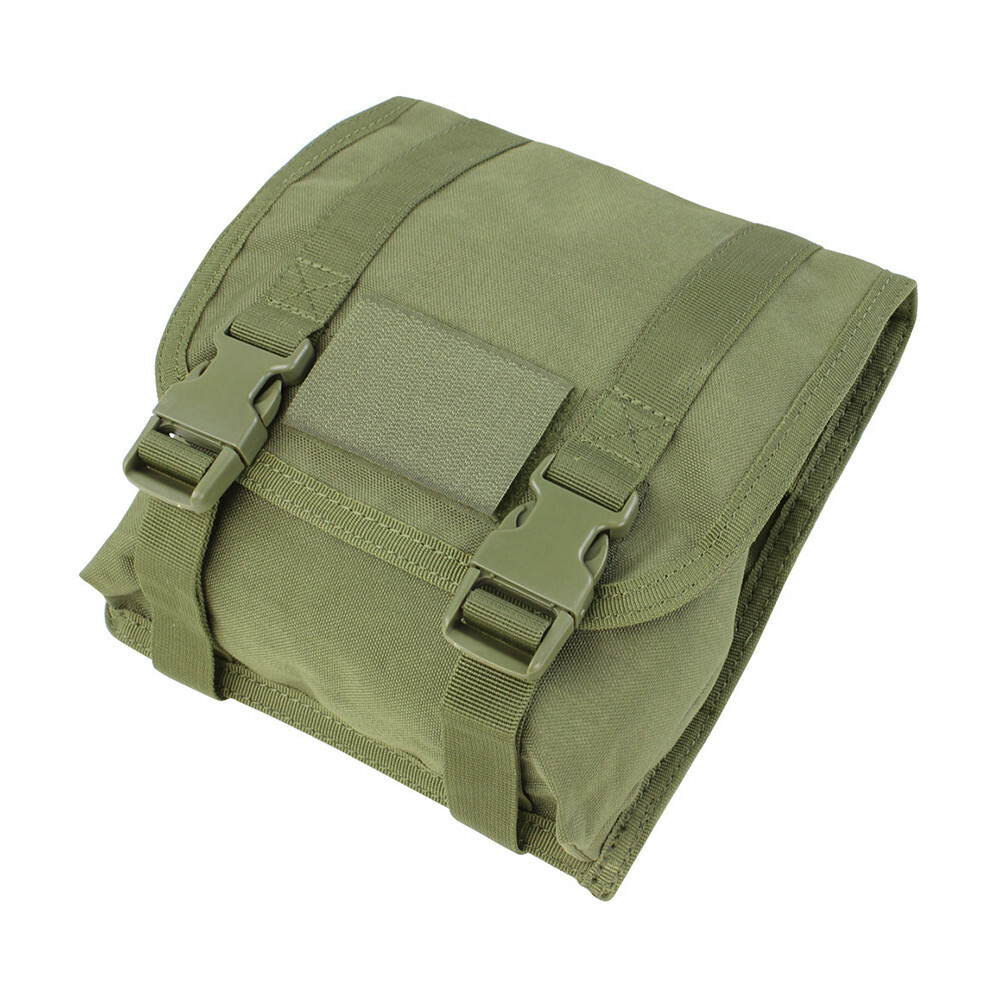 Quick Modular Buckle MOLLE PALS Large Utility Tool Accessory Pouch - OD GREEN