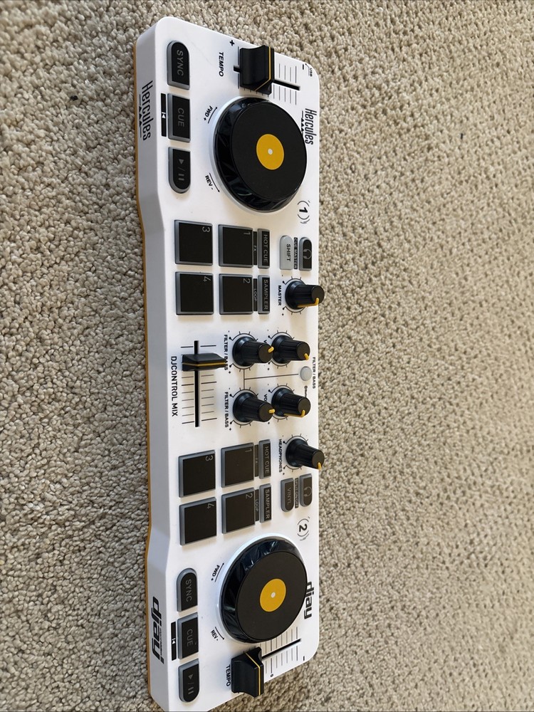 Hercules DJControl Mix DJ Software Controller with Algoriddim Djay App