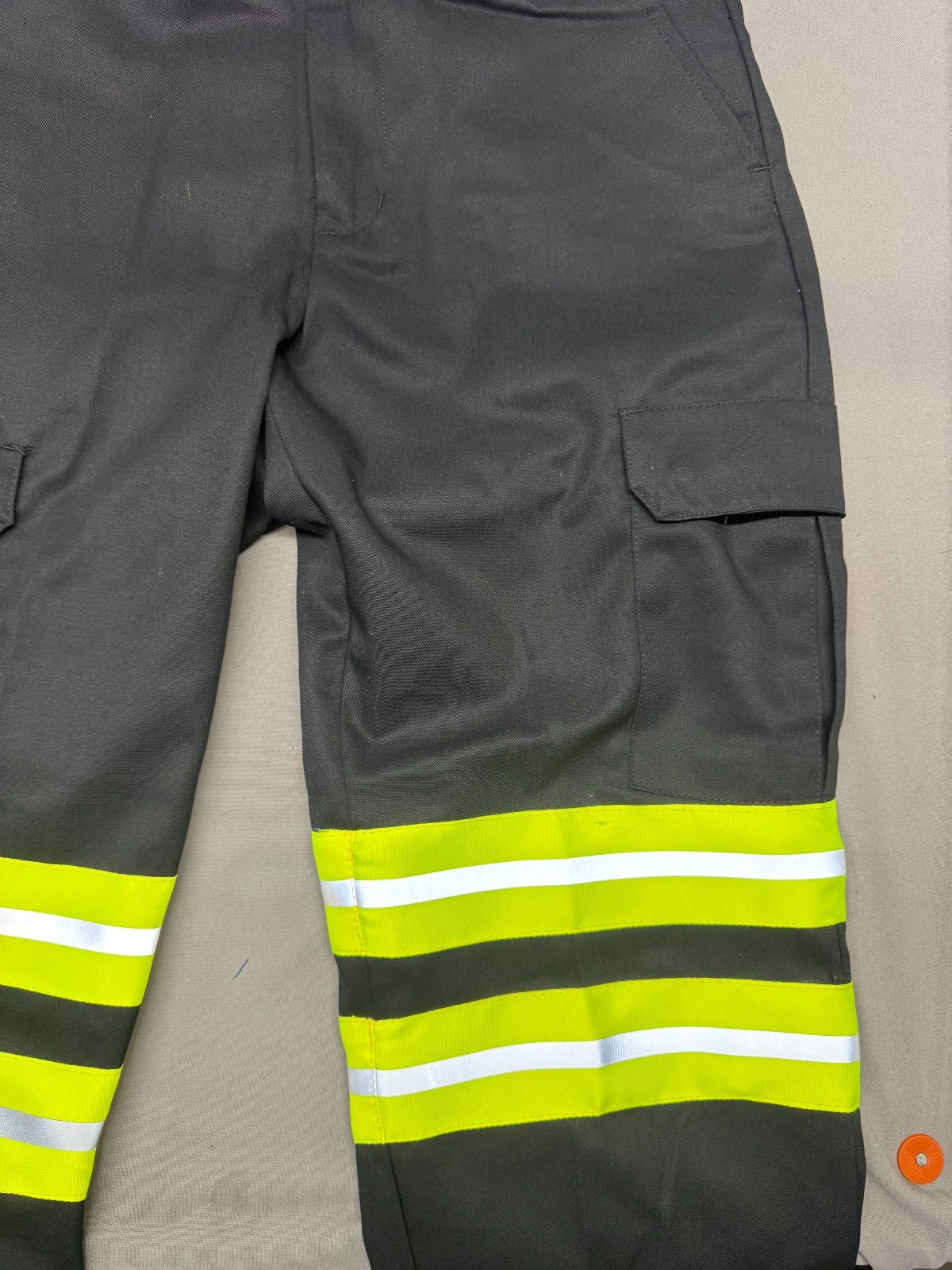 Red Kap Cargo Pants Enhanced Visibility (yellow stripes)