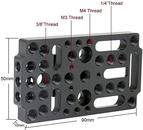 NICEYRIG Camera Cheese Plate Switching Easy Applicable for easy plate
