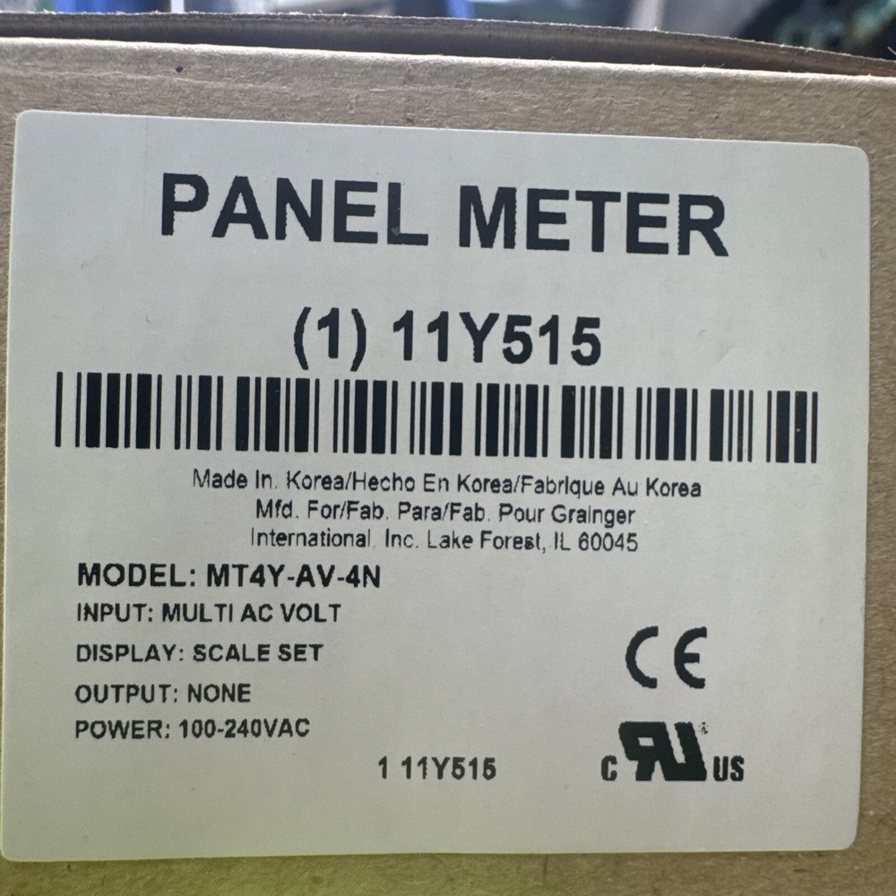 AUTONICS MT4Y-AV-4N Digital Panel Meter
