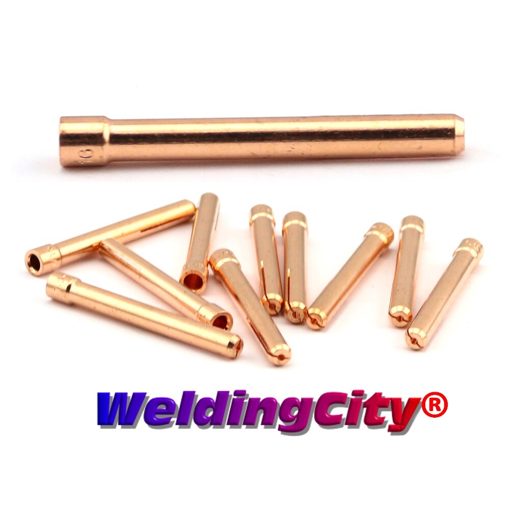 WeldingCity® 10-pk TIG Welding Collet 10N24 3/32" for Torch 17/18/26 | US Seller