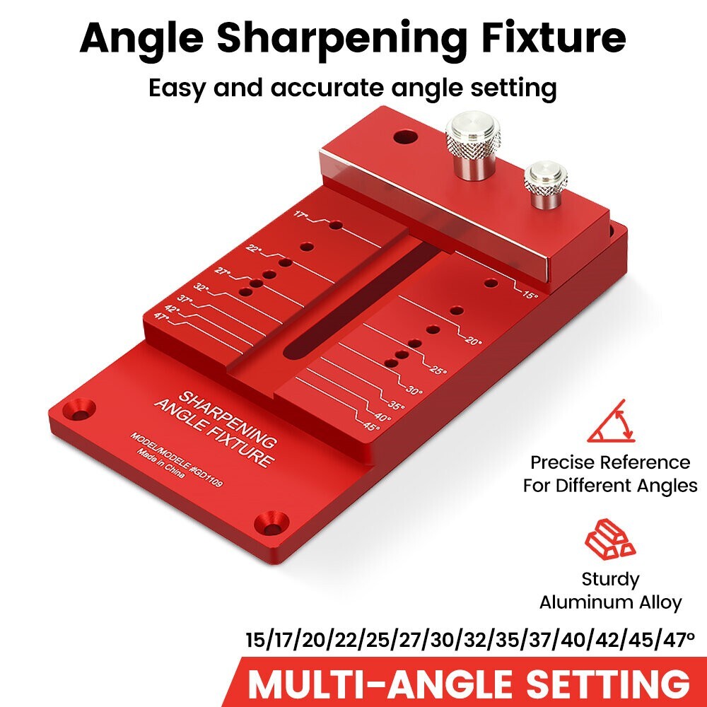 Mohoo Sharpening System Honing Guide Sharpening Holder Angle Fixture
