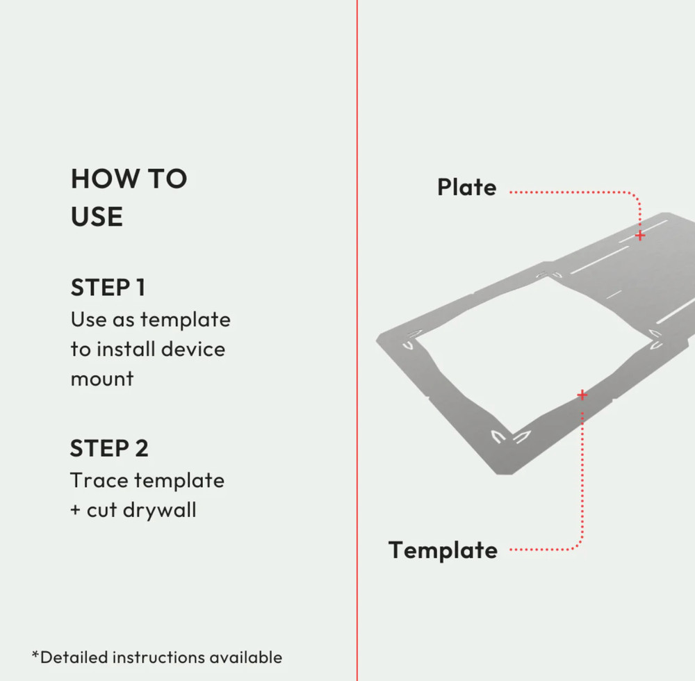 Fittes Device Mount Smash Plate