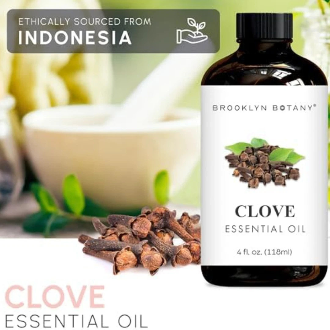 Clove Essential Oil - Huge 4 Fl Oz - 100% Pure and Natural - Premium Grade with