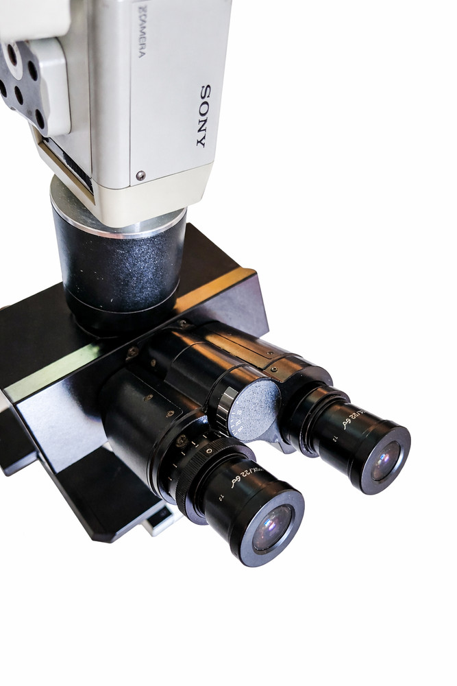 Olympus BX40 Upright Laboratory Microscope with Digital Camera