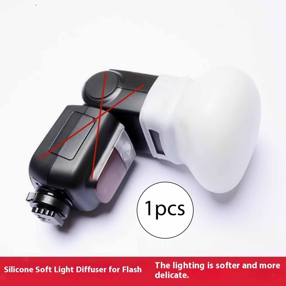 Soft Light Diffuser Universal Spare Part Photo Accessory Lampshade Flash Cap
