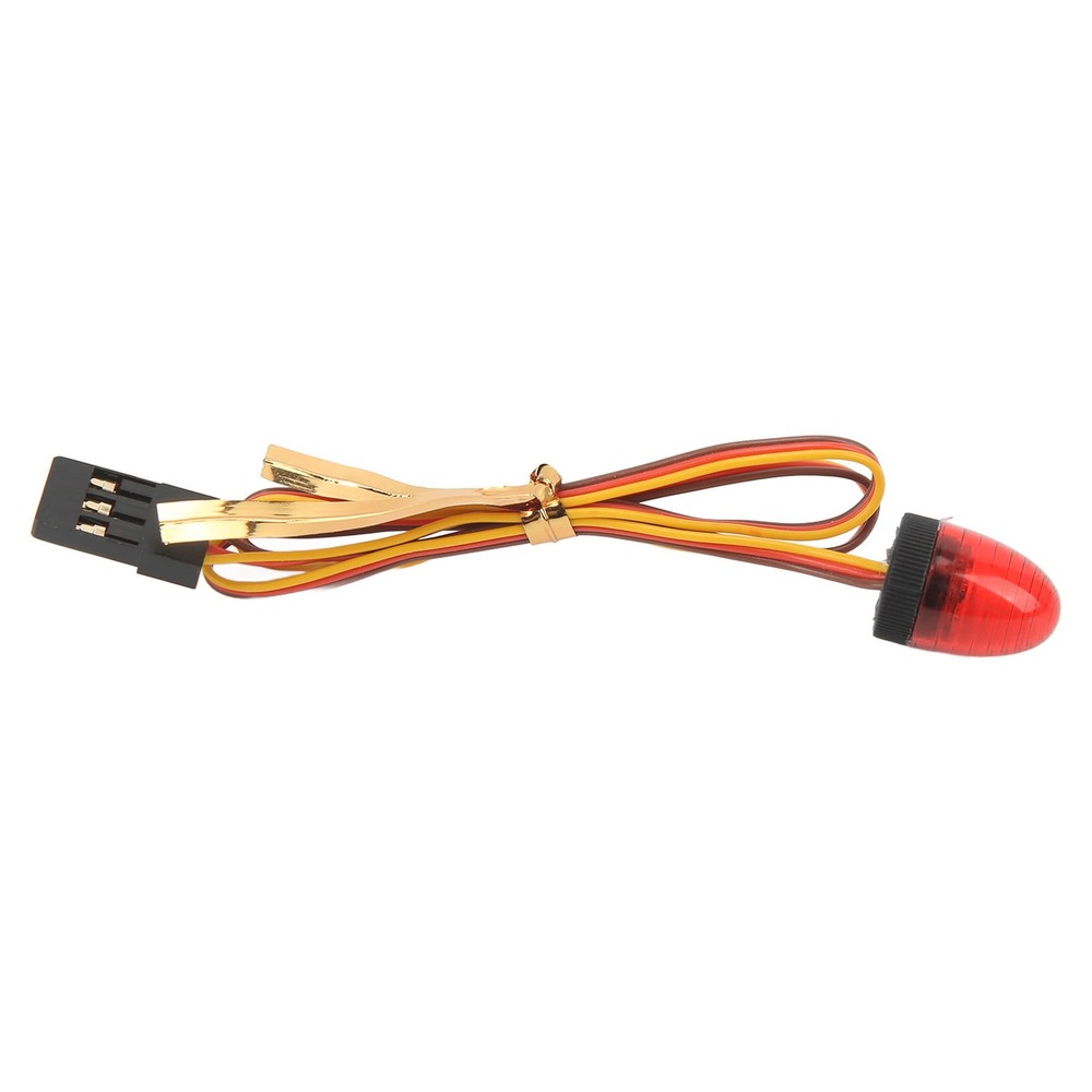RC Car Alarming Light 5 Light Modes High Simulation Round Compact 10x15mm LED