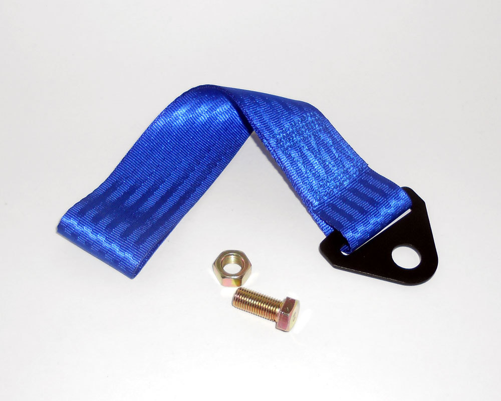 Blue Racing Tow Strap High Stength Universal fit JDM