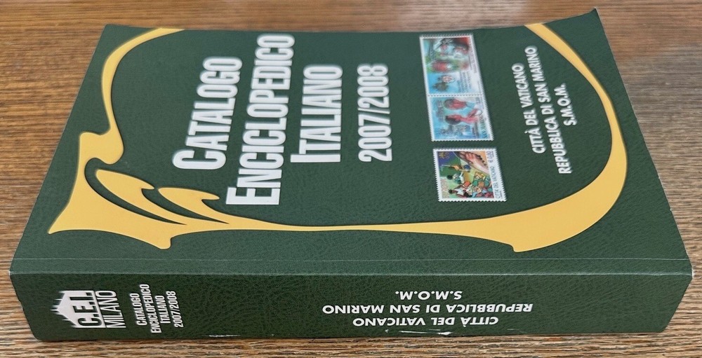 catalogo Enciclopedico Italiano 2007/2008 Citta Del Vaticano San Marino S.M.O.M.