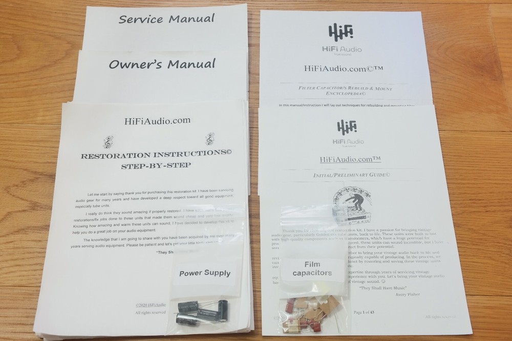 Heathkit AT-1 restoration kit service recap capacitor fix rebuild