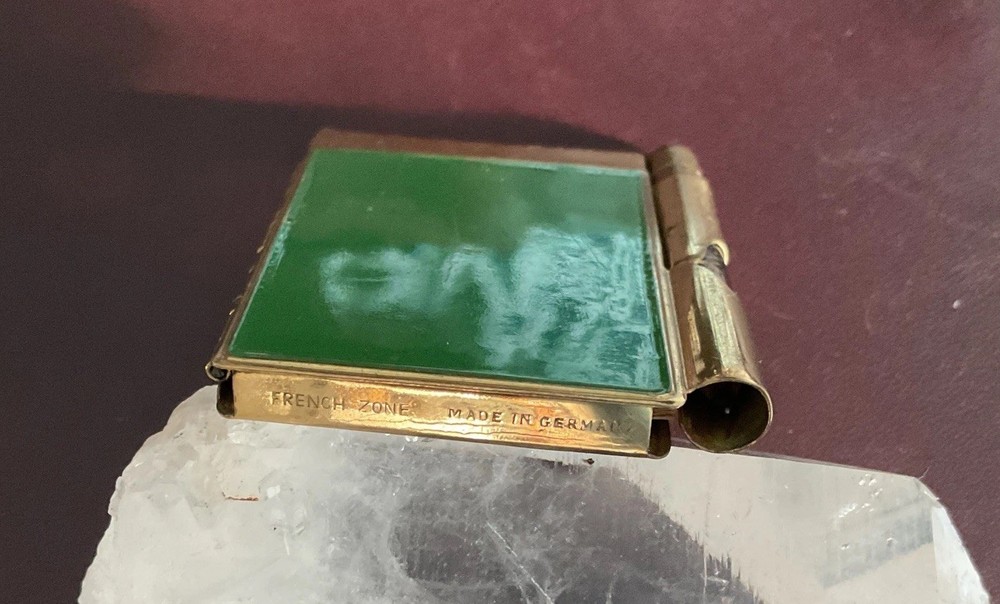 Miniature Notebook With Pencil Made In Germany. Antique.