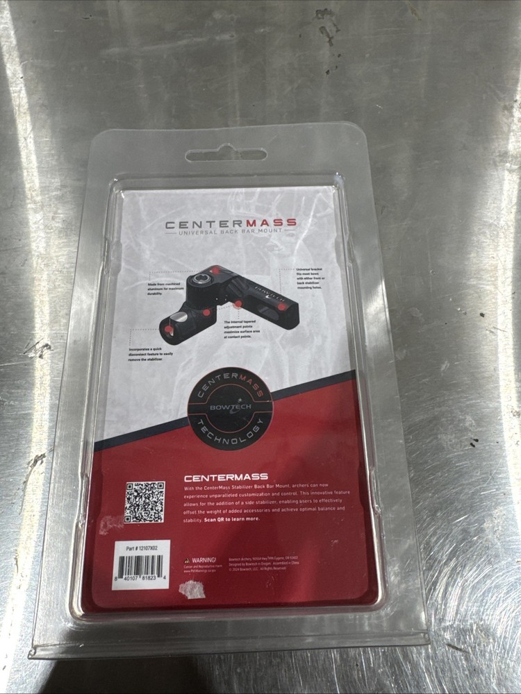 NEW! Bowtech Universal Back Bar Mount