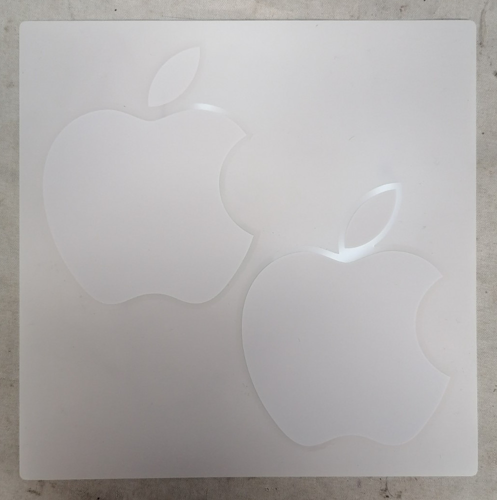 New Apple Logo Sticker