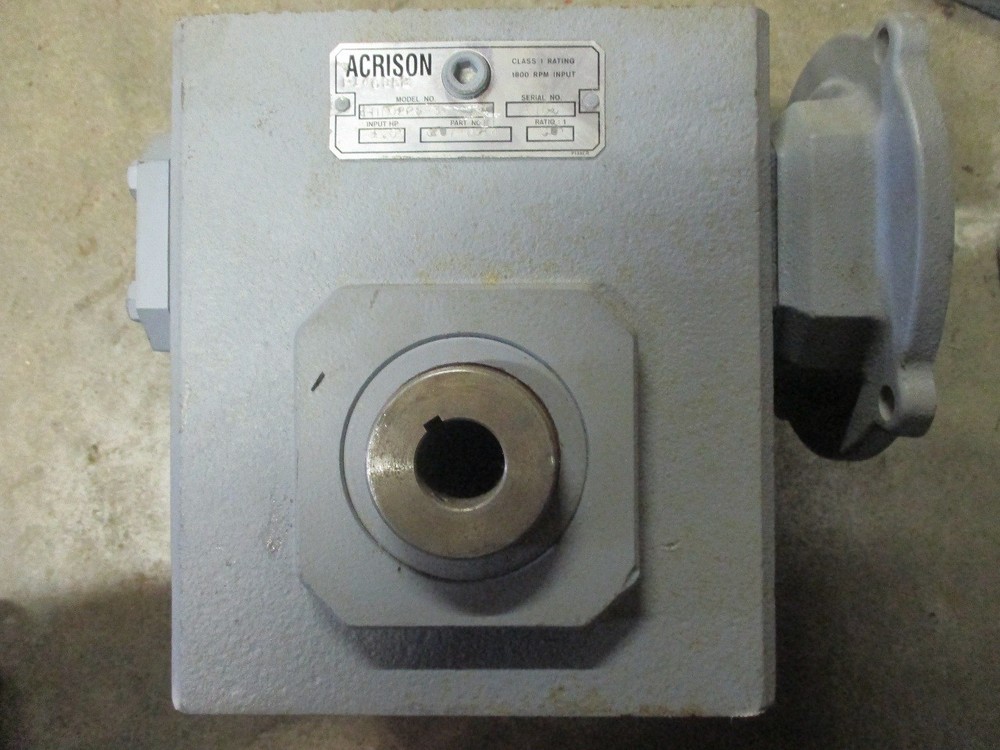 acrison  207-0914 gear reducer 30:1