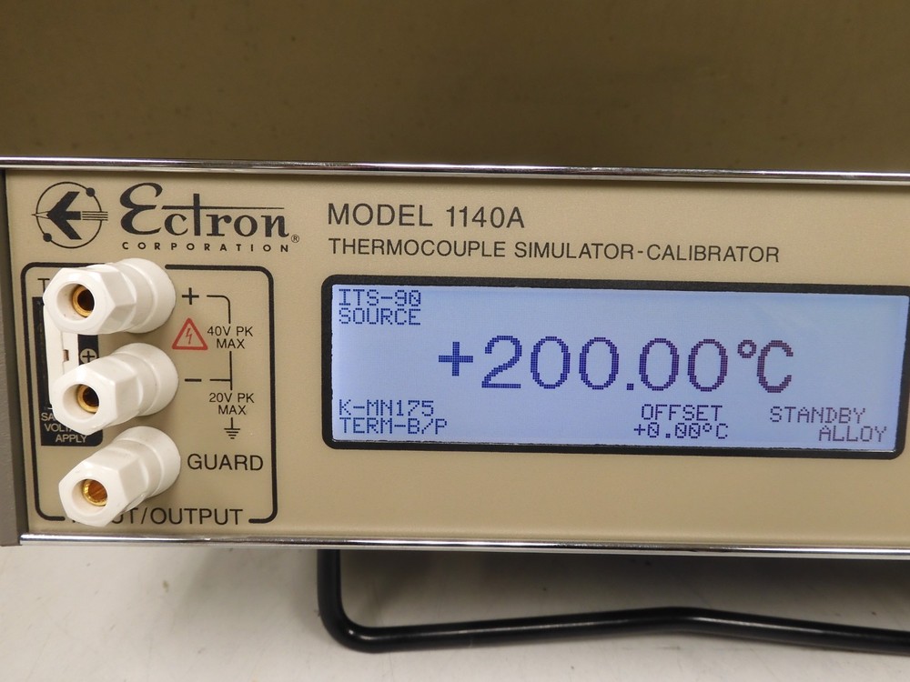 Ectron Corportation - Model 1140A - Thermocouple Simulator/Calibrator - QF56