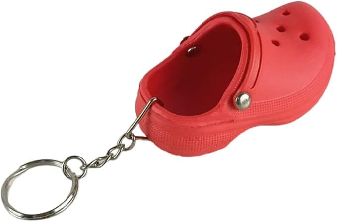 FREE SHIP - MINI CROCS KEYCHAIN SHOE SANDAL CROC SLIPPER CLOG - PICK YOUR COLOR