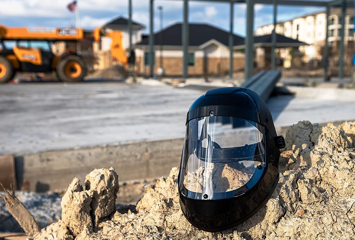 Full Face Protector Shield | Reusable Safety Face Shield, Secure Protection