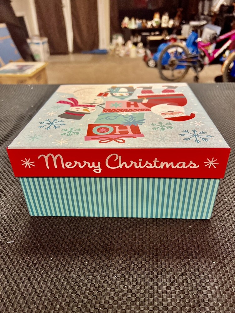 Seasonal Packaging Winter Holiday Decorative Box