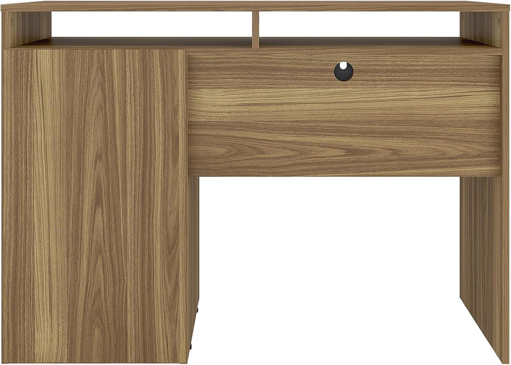 Stylish Home Office Workstation with Ample Storage Solutions