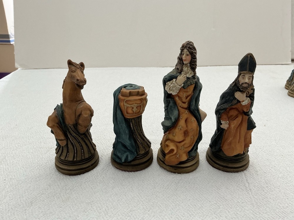 Chess Set Vintage Made In Britain