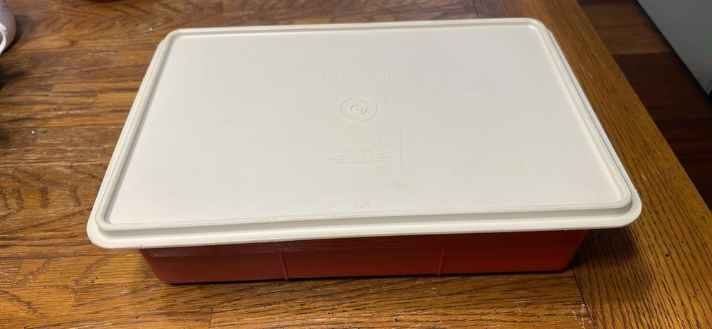 Tupperware Sewing Box