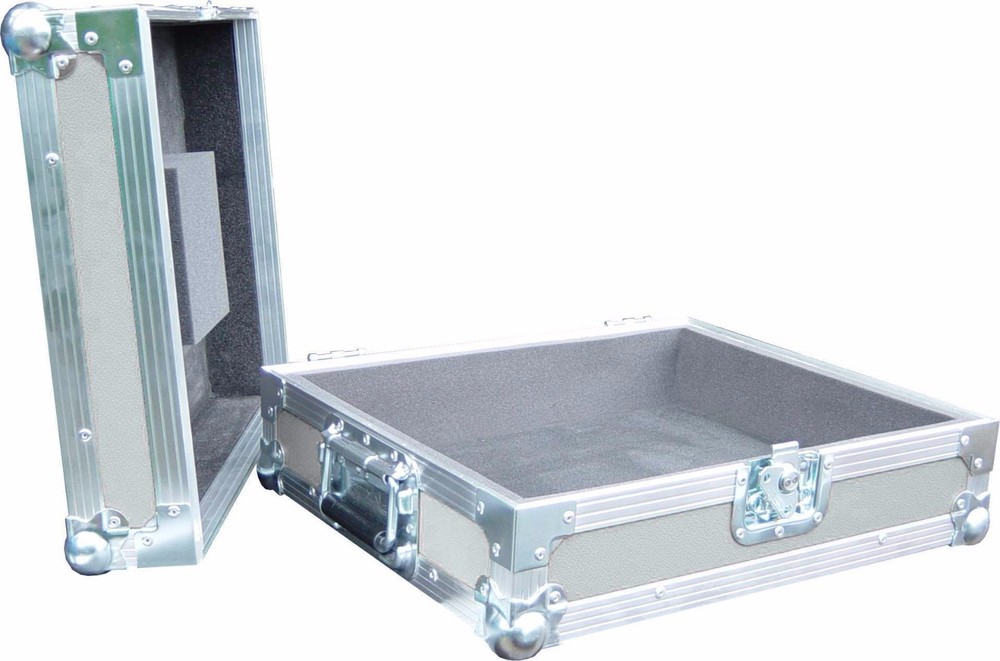 Technics SL1210 Turntable DJ Deck Swan Flight Case (White Rigid PVC)