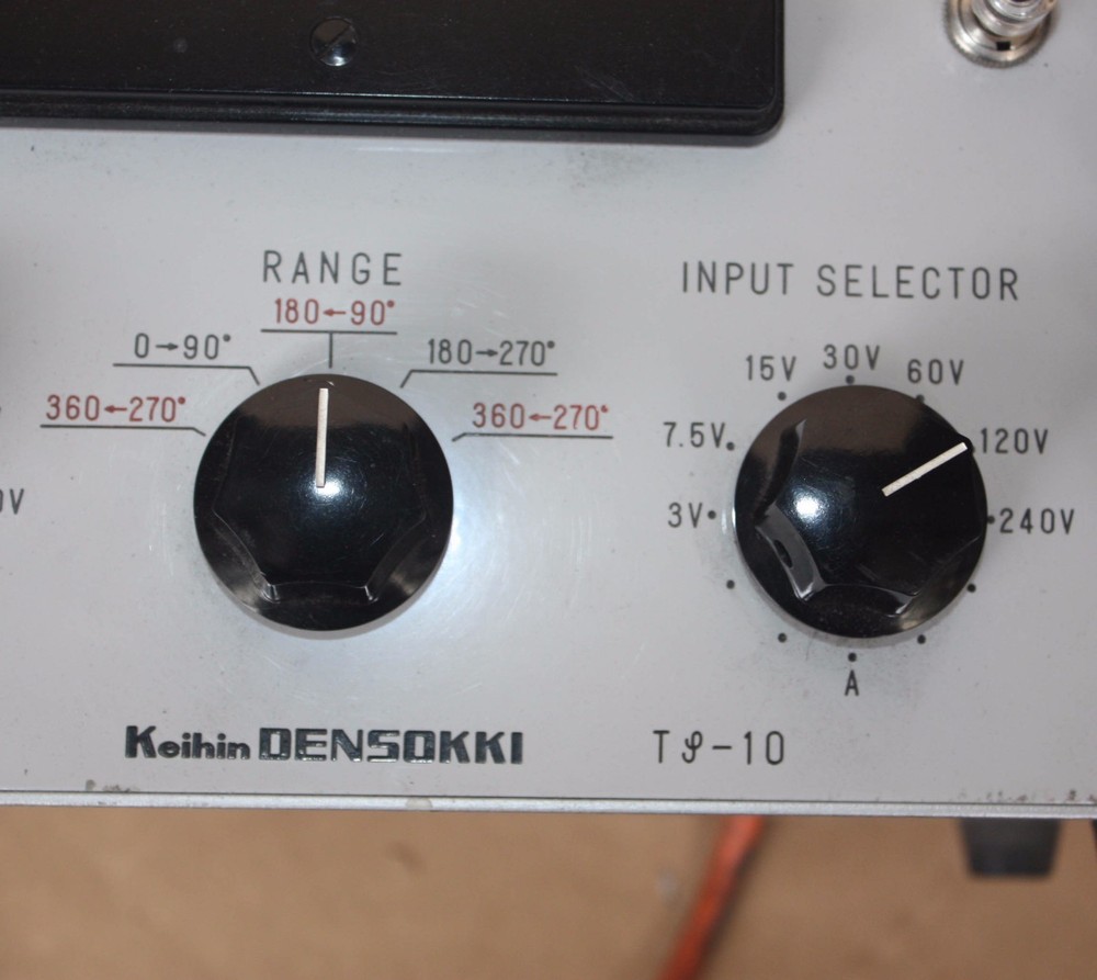 KEIHIN DENSOKKI Tφ-10 PHASE METER
