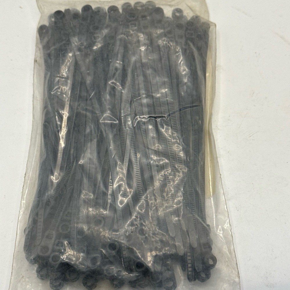 HellermannTyton Cable Zip Tie 6.3" T30MR0C2 30lb Tensile Self-Locking (100 Pack)