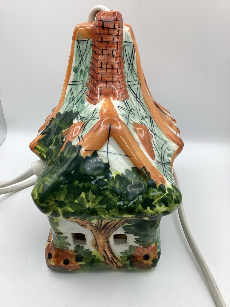 Derek Fowler Ceramic Night Light Mice School Model Working 18cm (H)