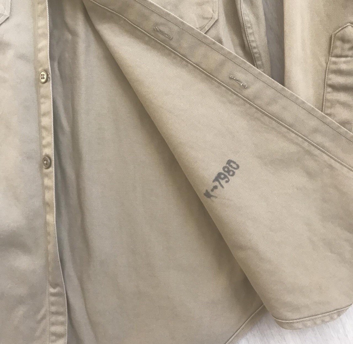 511th Parachute Infantry 11th Airborne Korean War CLASS B SHIRT & Oval 1951 Date