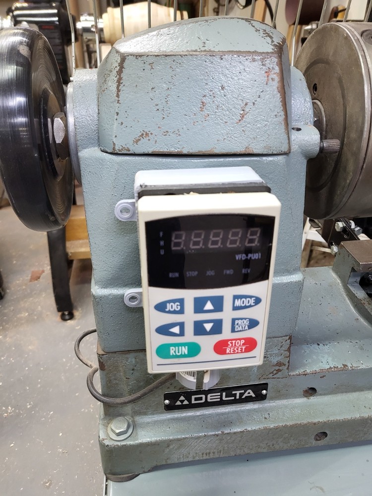 delta 12" variable speed lathe