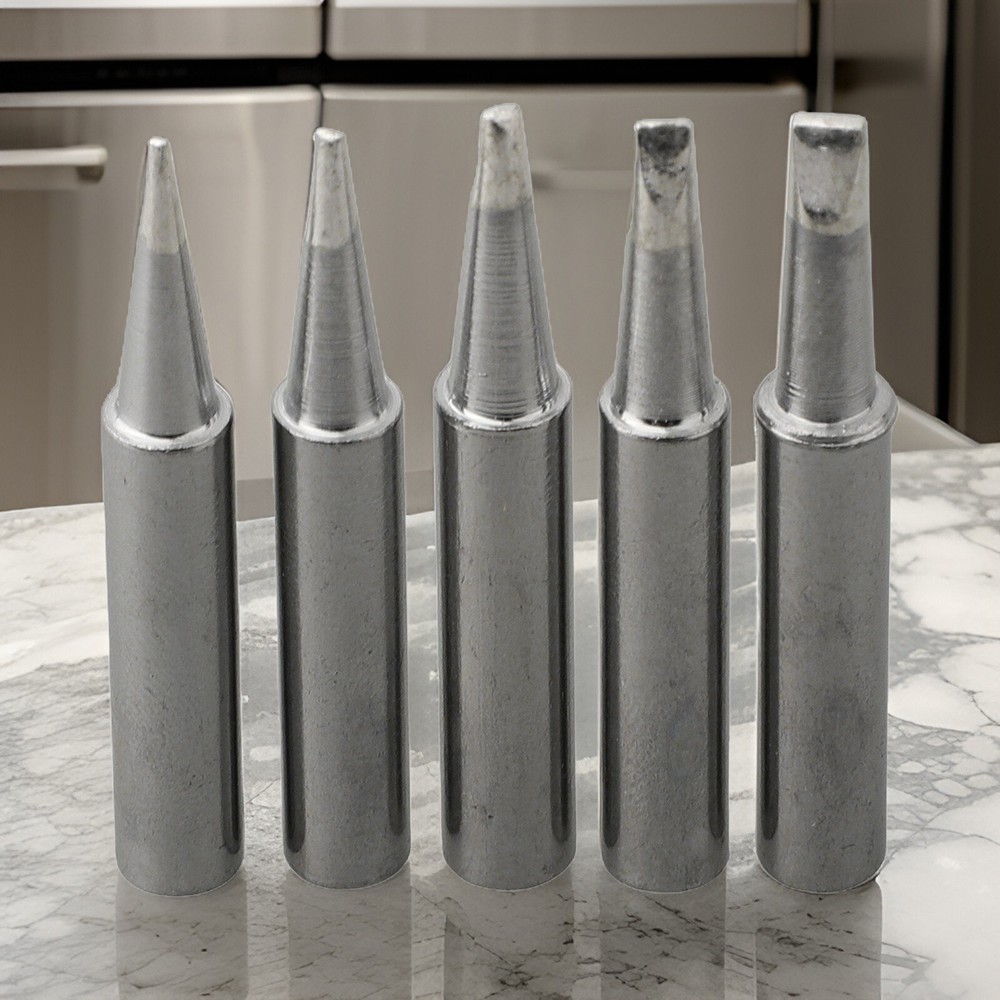 Efficient Heat Transfer with 900MT Replaceable Soldering Tips for 907 933