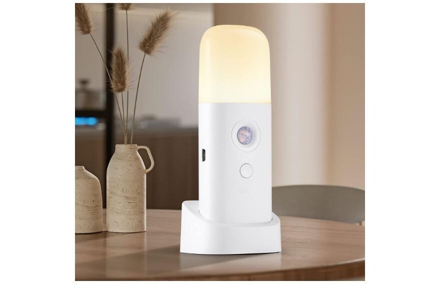Rechargeable Motion Sensor Night Light Battery Operated nightlights Dimmable ...