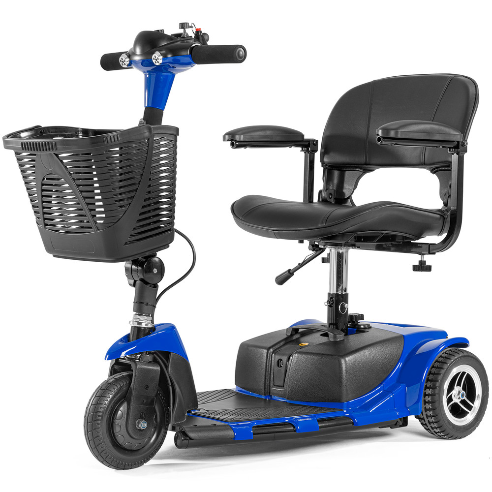 3 Wheels Mobility Scooter Electric Powered Mobile Foldable Wheelchairs Device