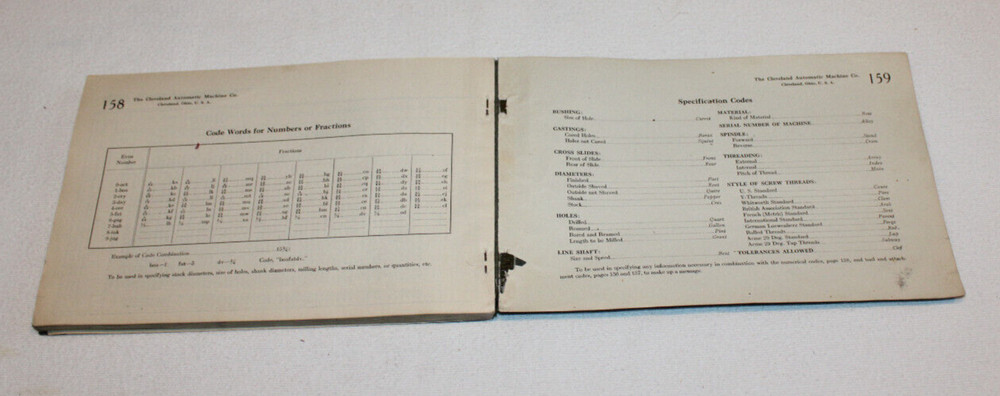 VTG "The Cleveland" Operator General Directions For Setting Up & Operating tools