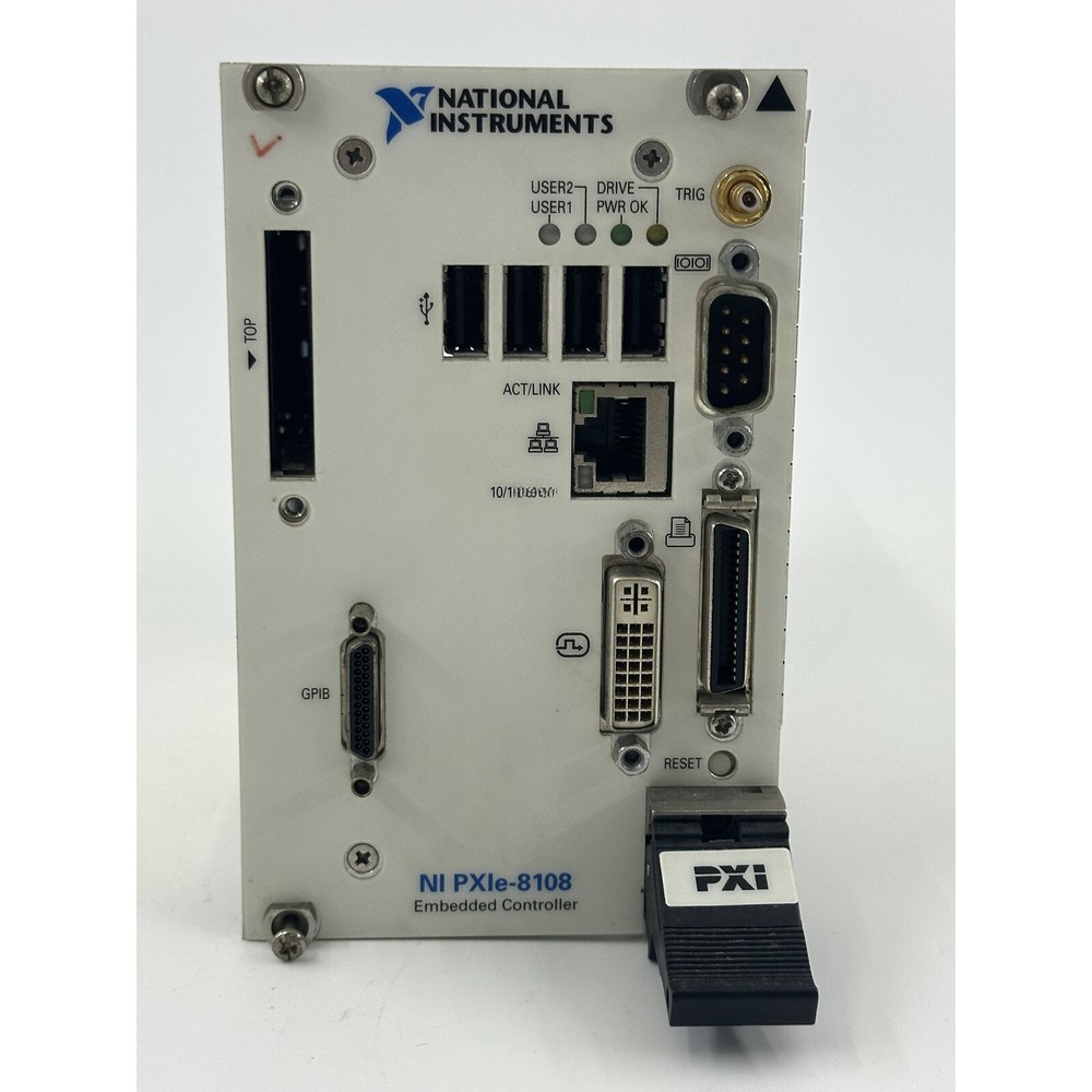 NEW National Instruments PXIe 8108 PXIe-8108 Embedded Controller Comes