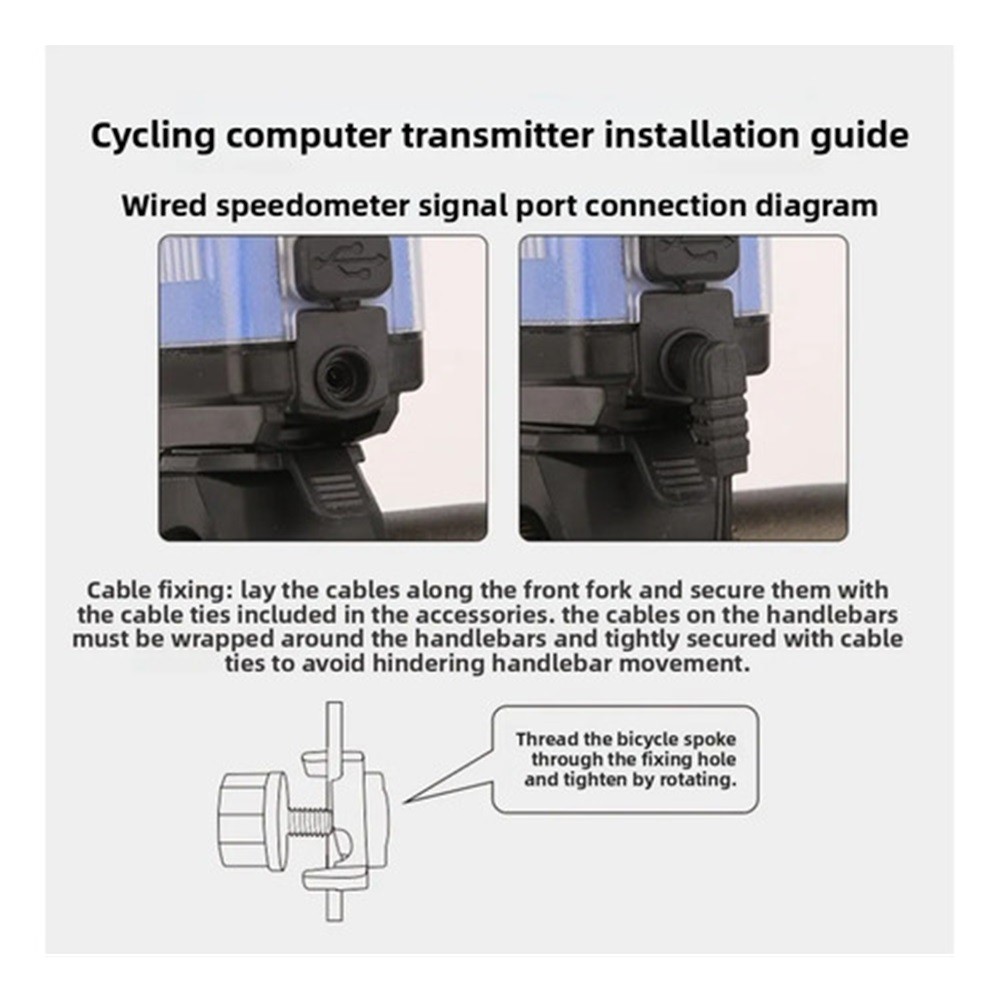 New Bicycle Speed Watch Band Horn Lighting Multi functional Wireless Code Table