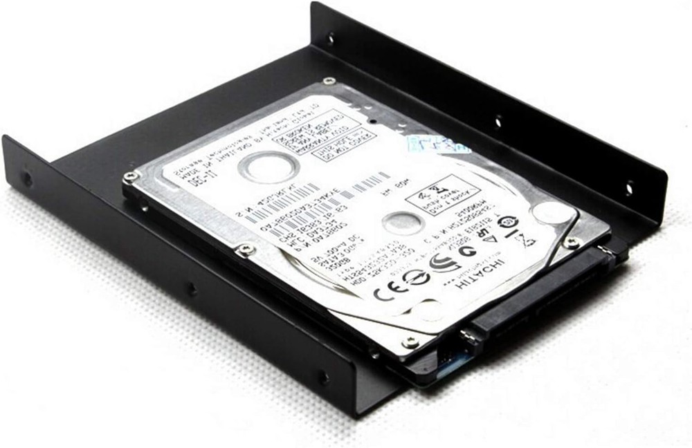 Transform Your Storage: 2.5'' to 3.5'' Hard Drive Mounting Brackets (2-Pack)