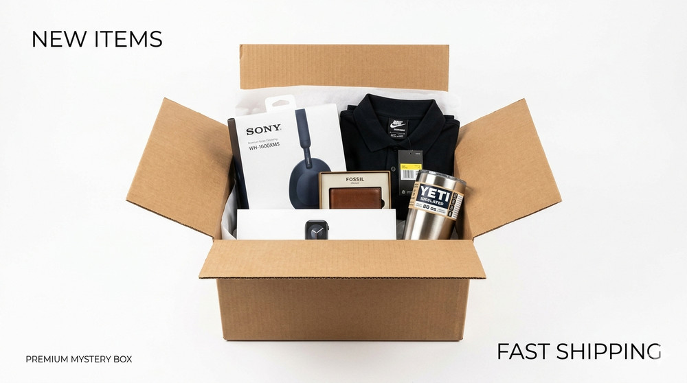 New General Merchandise Mystery Box – Target, Walmart & Amazon Returns