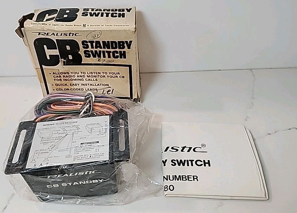 Realistic  CB Standby Switch 21-580
