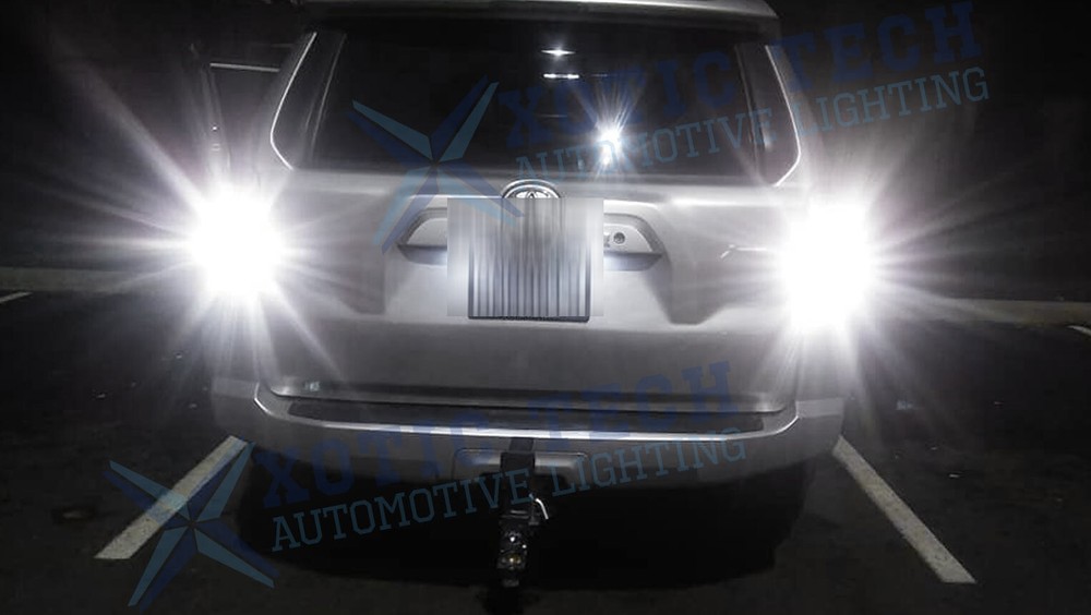 LED 921 Strobe Blinking Flashing Back Up Reverse Light Bulb Safety Warning White